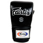 Fairtex TGT7 Bag Gloves Muay Thai Boxing Full Thumb "Cross-Trainer" Black