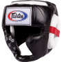Fairtex HG10 Super Sparring Boxing Headgear Head Guard Black