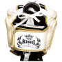 TKB Top King "Snake" Boxing Headgear Head Guard Gold (White)