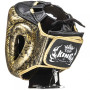 TKB Top King "Snake" Boxing Headgear Head Guard Gold (Black)