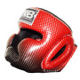 TKB Top King "Super Star" Boxing Headgear Head Guard Red