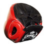 TKB Top King "Super Star" Boxing Headgear Head Guard Red