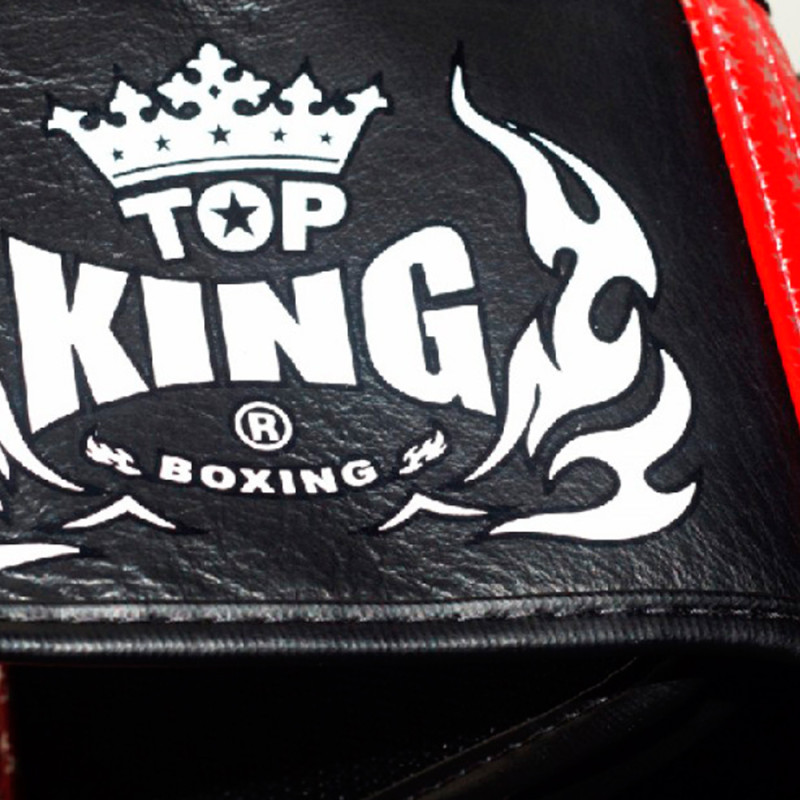 TKB TopKing "Super Star" Boxing Headgear Head Guard Red