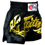 Fairtex BS0646 Muay Thai Boxing Shorts "Eternal Gold" Free Shipping