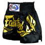 Fairtex BS0646 Muay Thai Boxing Shorts "Eternal Gold" Free Shipping