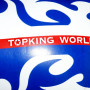 TKB Top King Boxing Gloves "World Series" White-Blue 