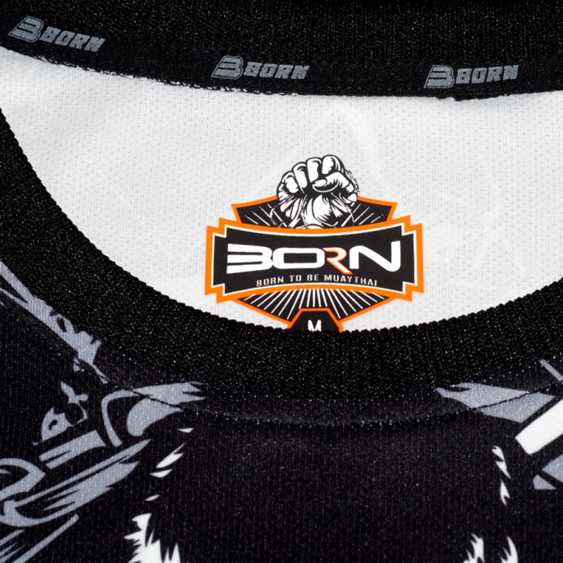 "Born To Be" PSBT-05 T-Shirt Muay Thai Boxing Training Gym Quick Dry Free Shipping