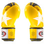 Fairtex BGV1 Boxing Gloves "Nation Print" Universal Yellow
