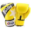 Fairtex BGV1 Boxing Gloves "Nation Print" Universal Yellow