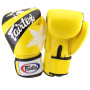 Fairtex BGV1 Boxing Gloves "Nation Print" Universal Yellow